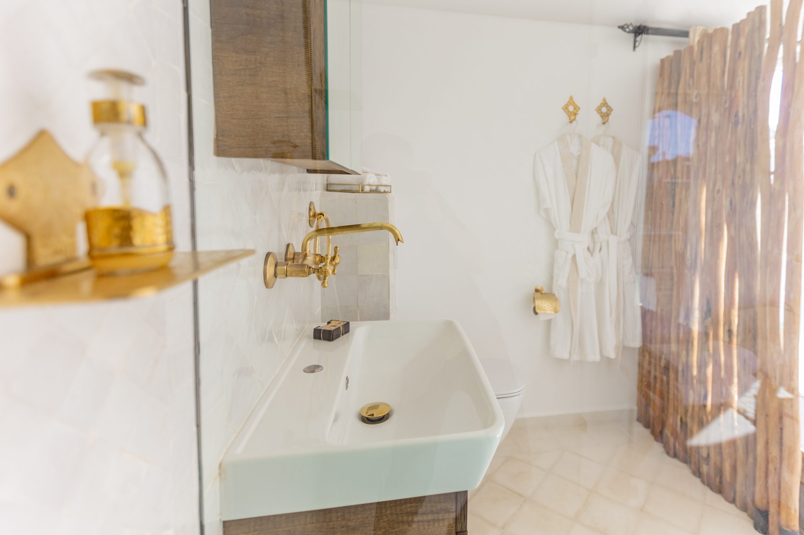 chambre blanche riad